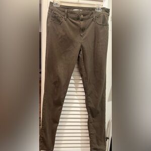 Old Navy Women's Straight Leg Pants - Olive Green